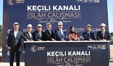 Başkan Altay 240 Milyon Lira Maliyetle Hayata Geçecek Keçili Kanalı Islah Çalışması’nın Temelini Attı