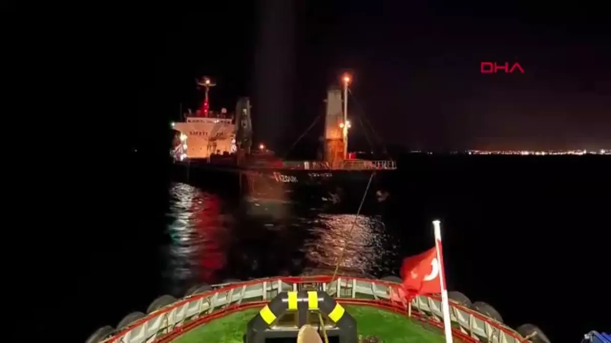 Çanakkale’de Geminin Makine Arızası