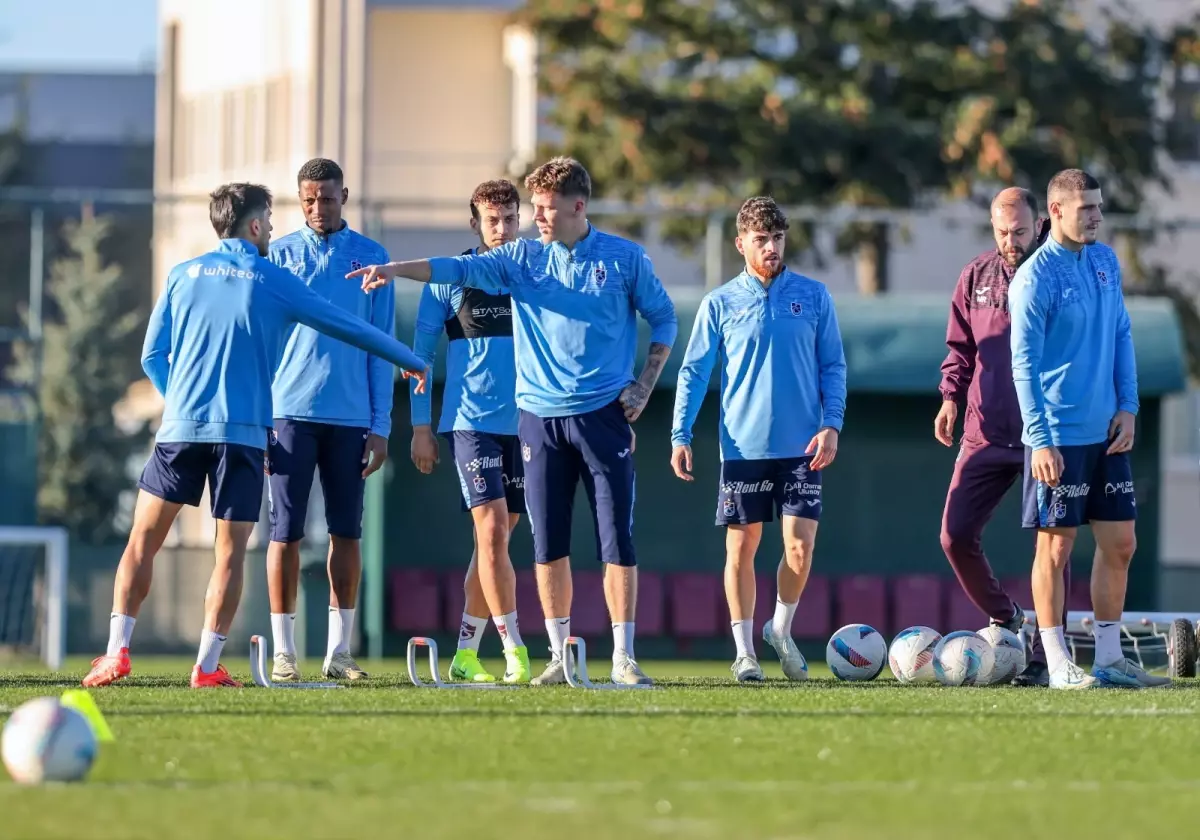 Trabzonspor Bodrum FK Maçı Hazırlıklarına Devam Ediyor